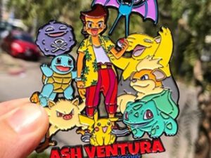 Pokemon Ash Ventura Pin