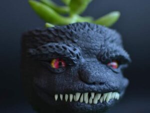 Godzilla Planter