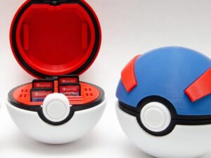 Pokeball Switch Cartridge Case