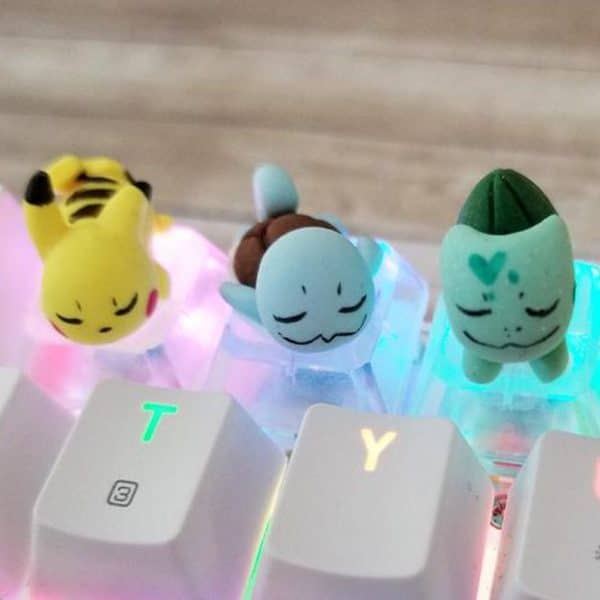 Sleeping Pokemon Key Caps