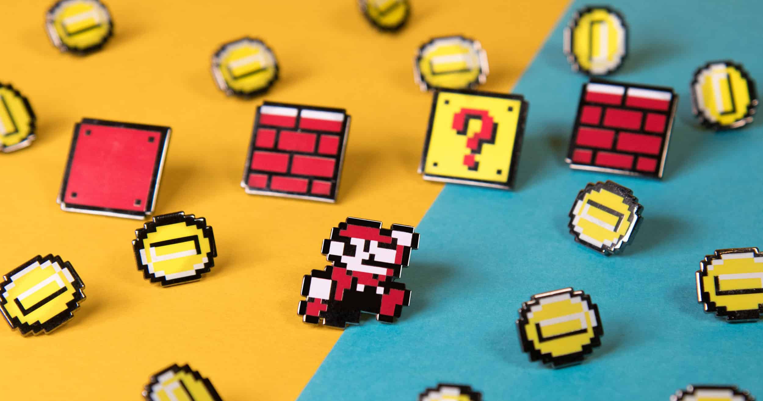 Super Mario Pins