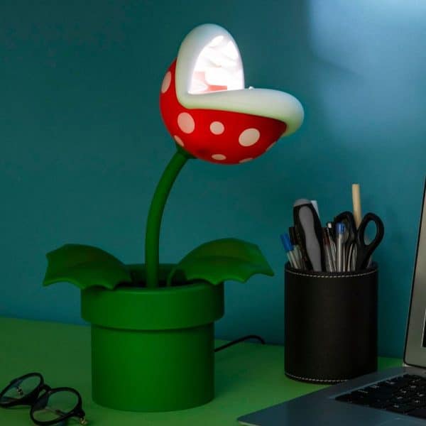 Super Mario Piranha Plant Posable Lamp