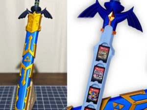 Zelda Master Sword Switch Cartridge Case