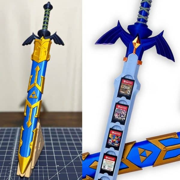 Zelda Master Sword Switch Cartridge Case