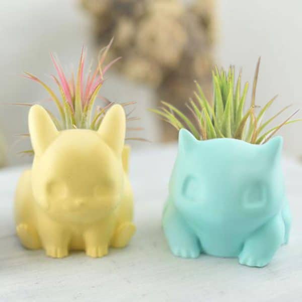 Concrete Pokemon Planters