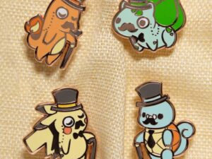Gentlemon Pins