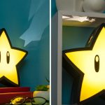 Super Mario Star Projection Light