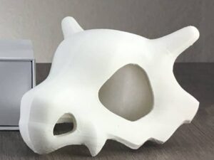 3D Printed Cubone Skulls