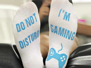 Do Not Disturb I'm Gaming Socks