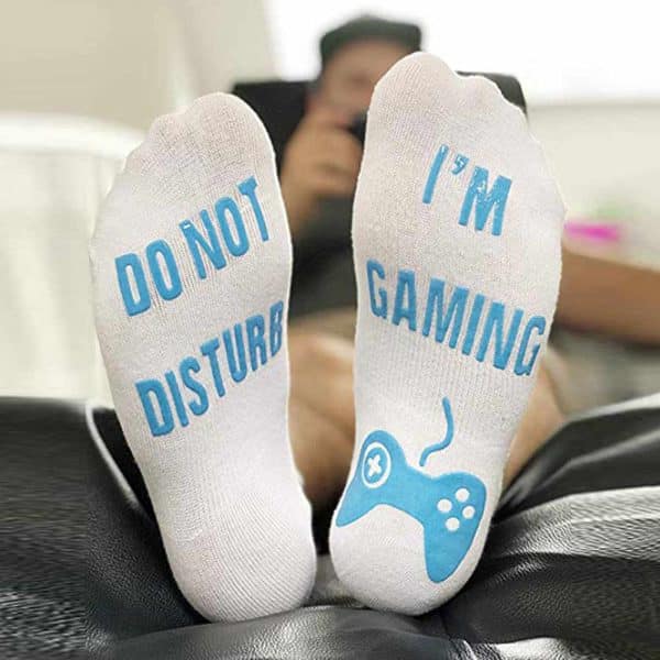 Do Not Disturb I'm Gaming Socks