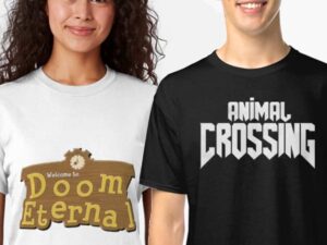 Doom X Animal Crossing T-Shirts