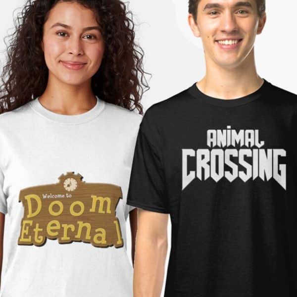 Doom X Animal Crossing T-Shirts