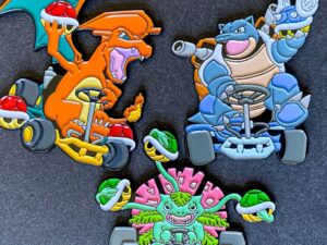 Pokemon X Mario Kart Pins