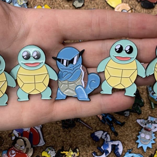 Squirtle Squad Pin Set