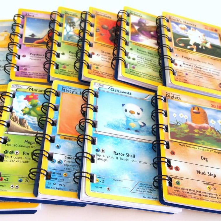 Pokemon Card Notepads