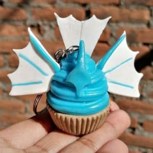 Pokémon Eeveelution Cupcake Keychains