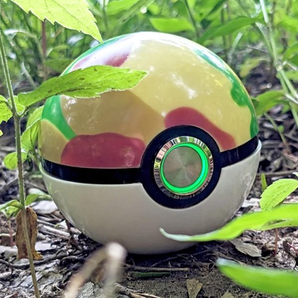 Realistic Light-Up Pokeballs