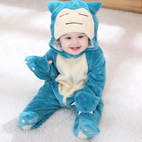 Pokemon Snorlax Baby Onesie