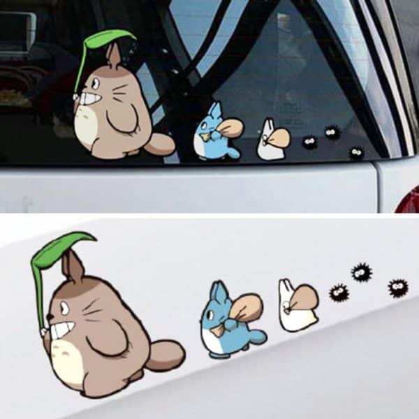 My Neighbor Totoro Family Car Decals