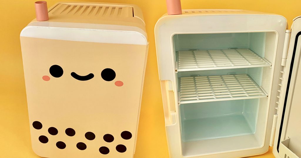 Boba Tea Mini Fridge - Shut Up And Take My Yen