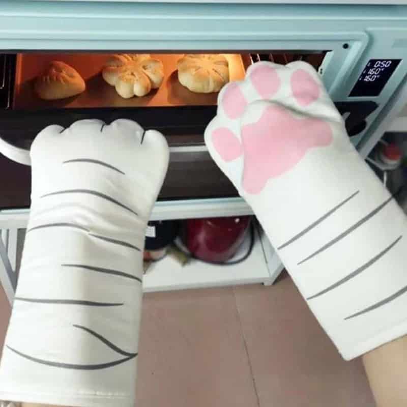 Baker's Secret Cute Silicone Oven Mitts - Kitchen Tools