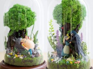 Studio Ghibli Terrariums