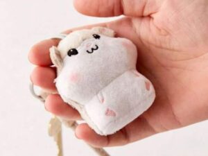 Vibrating Hamster Keychain
