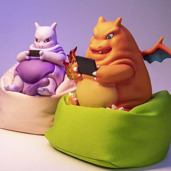 Lazy Pokemon Bean Bag Figures