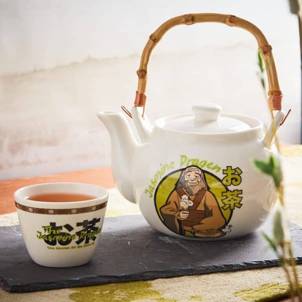 Avatar The Last Airbender The Jasmine Dragon Tea Set Great Avatar Gift Ceramic Teapot & Tea Cup 
