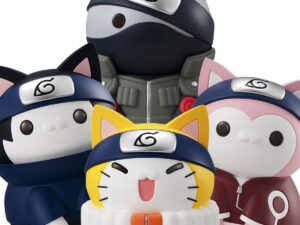 Naruto Nyanto Cat Figures