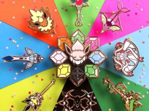 Pokemon Eeveelution Pins
