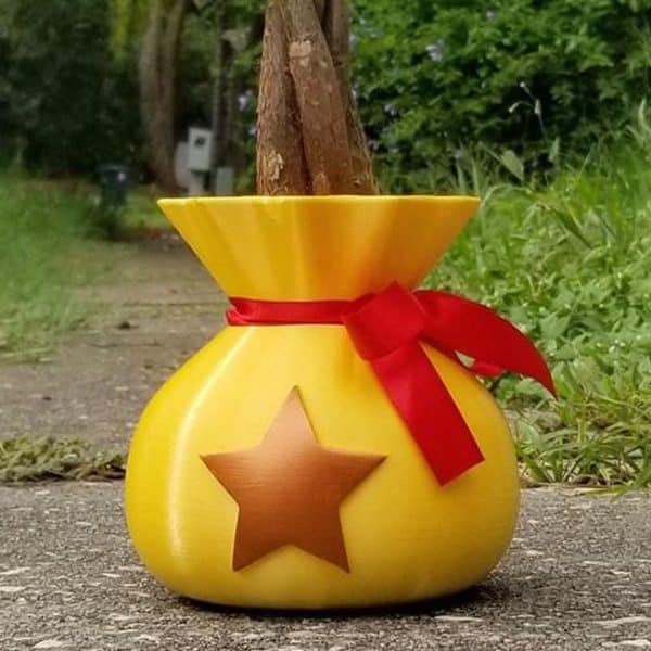 Animal Crossing Bell Bag Planters