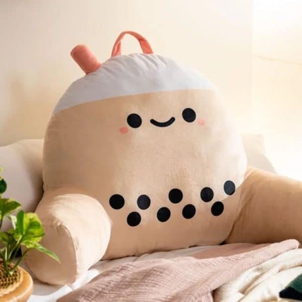 Bubble Tea Vibrating Plush Chair