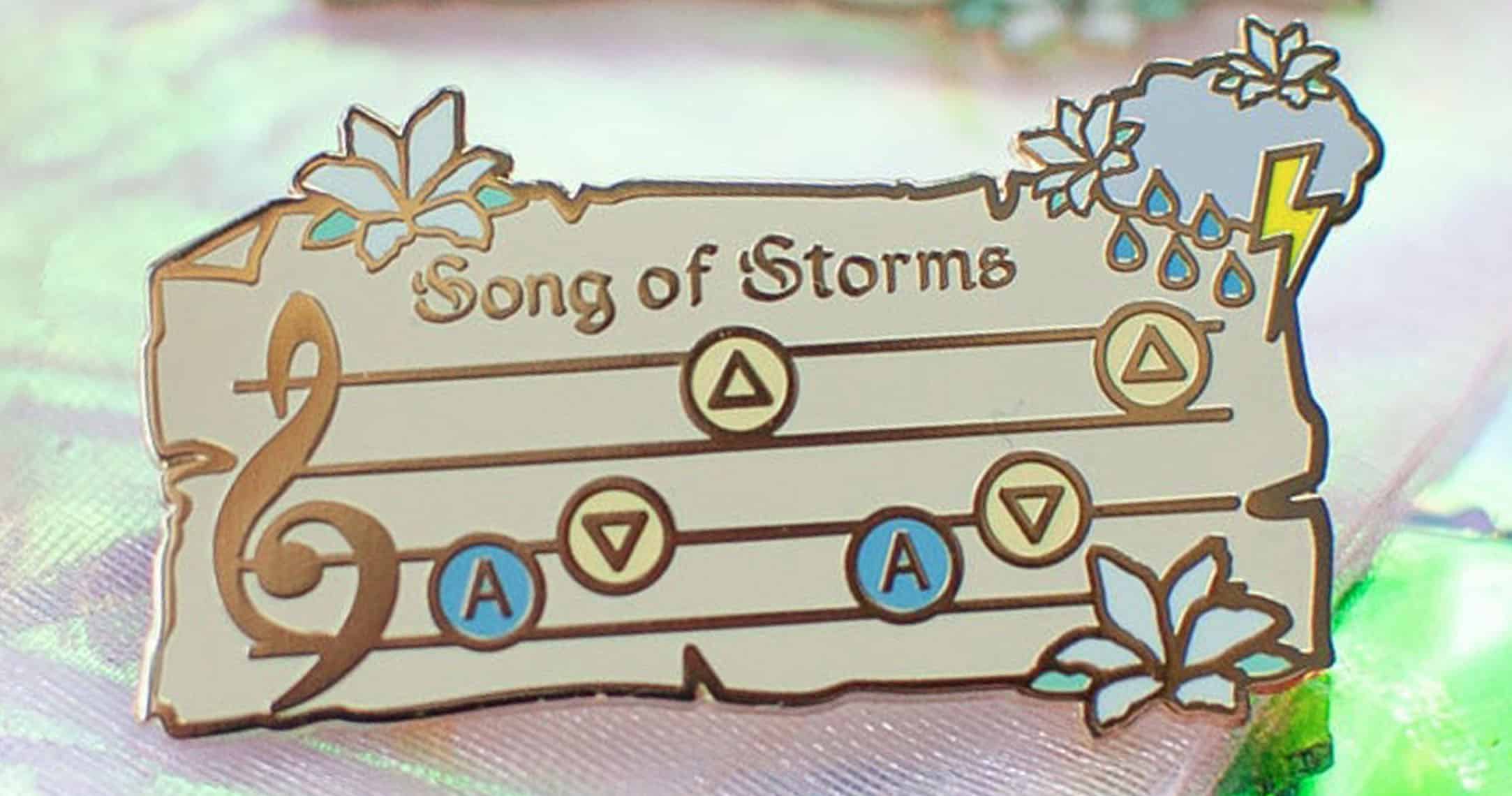 Legend of Zelda Song Pins