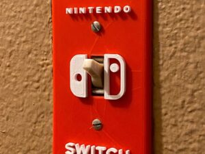 Nintendo Switch Light Switch Cover