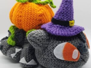 Halloween Bulbasaur Amigurumi