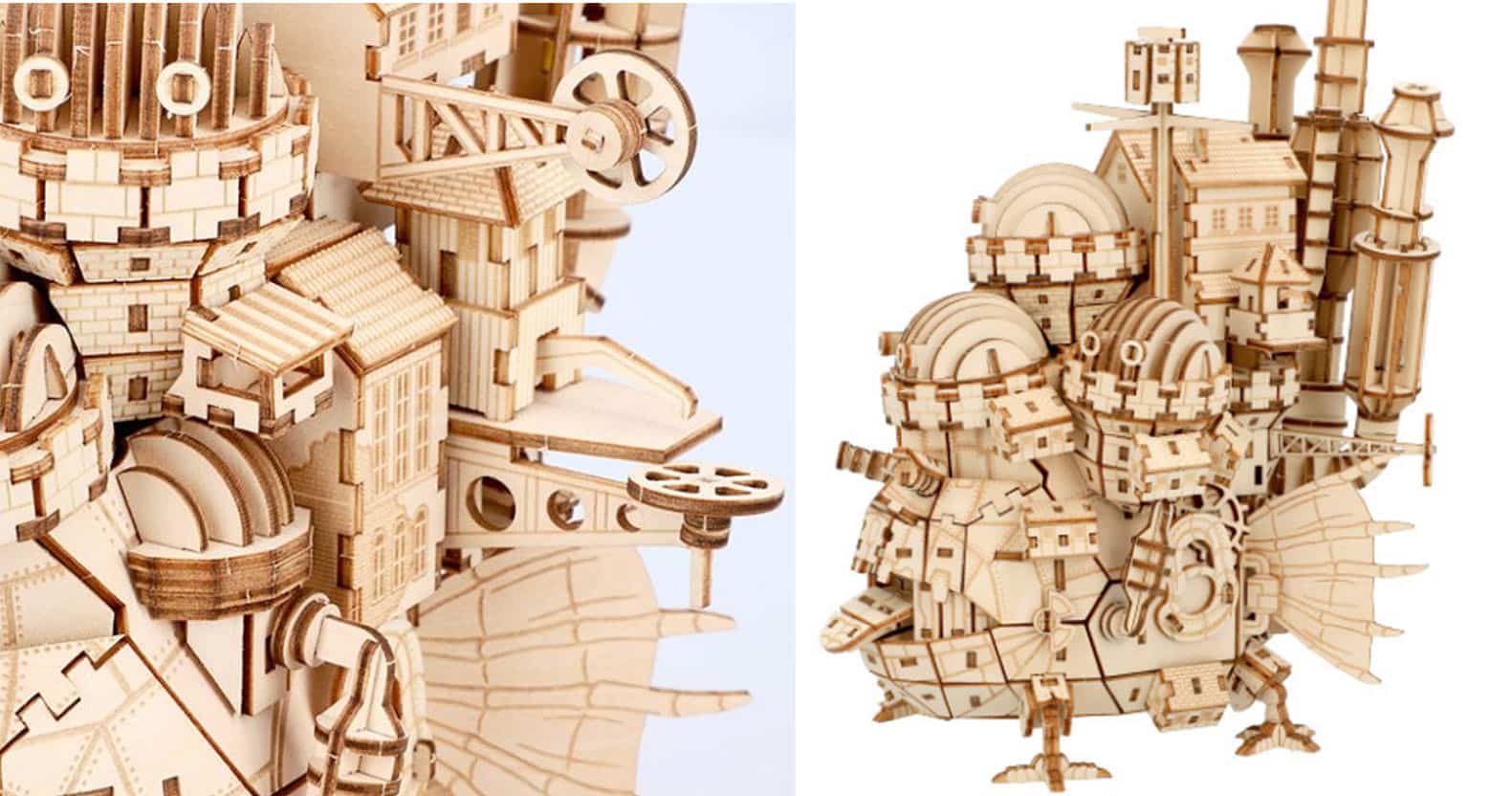 Howl's Moving Castle Wooden Puzzle