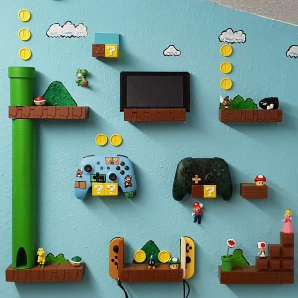Nintendo Switch Mario Wall Mounts