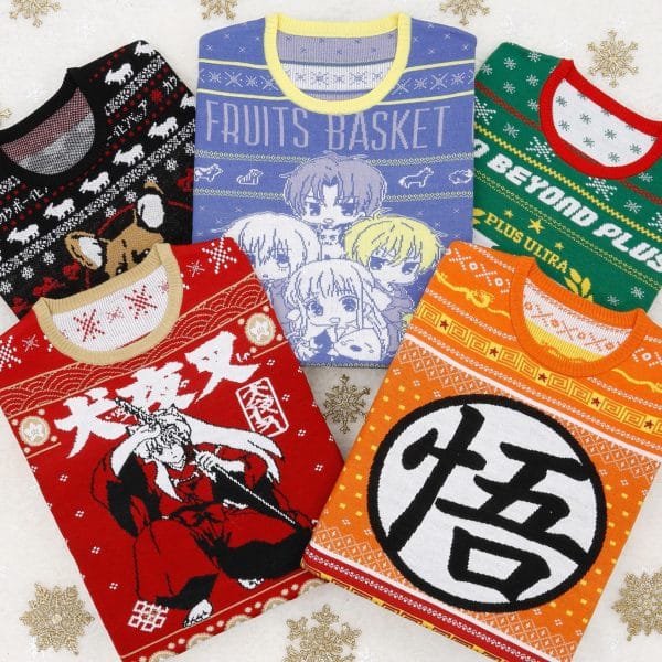 Christmas Anime Ahegao Ugly Christmas Sweater For Men And Women