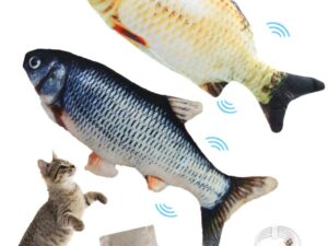 Flopping Cat Fish Toy