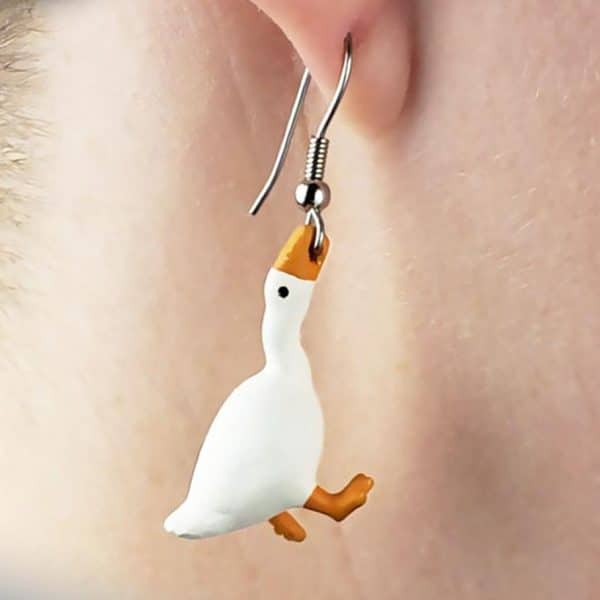 Goose Earrings