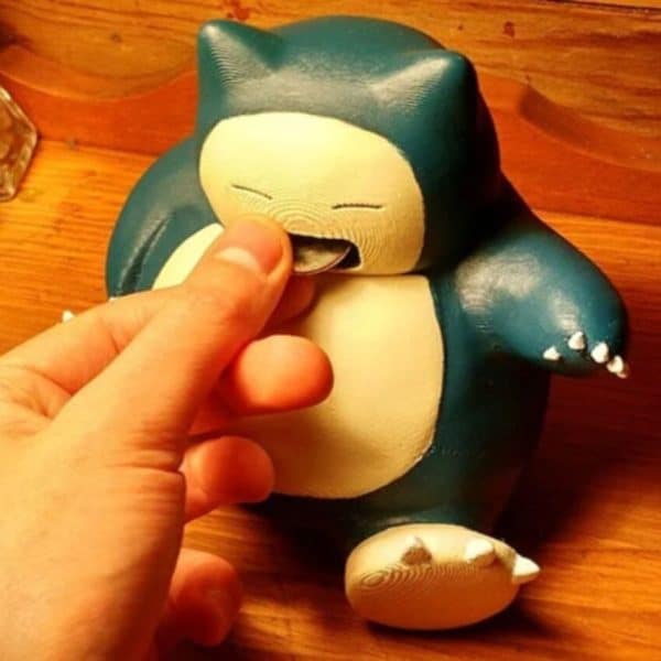 Pokemon Snorlax Coin Bank