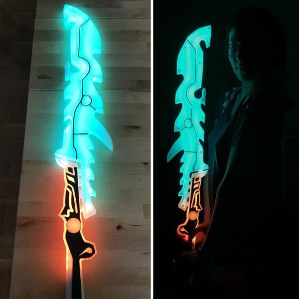 Zelda LED Guardian Sword Replica