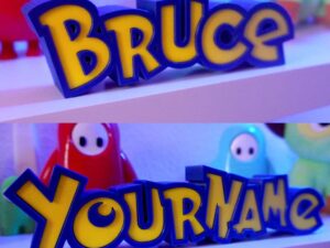 Custom Pokemon Nameplate