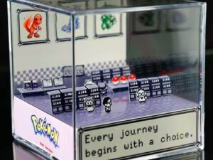 Pokemon 3D Diorama Cubes