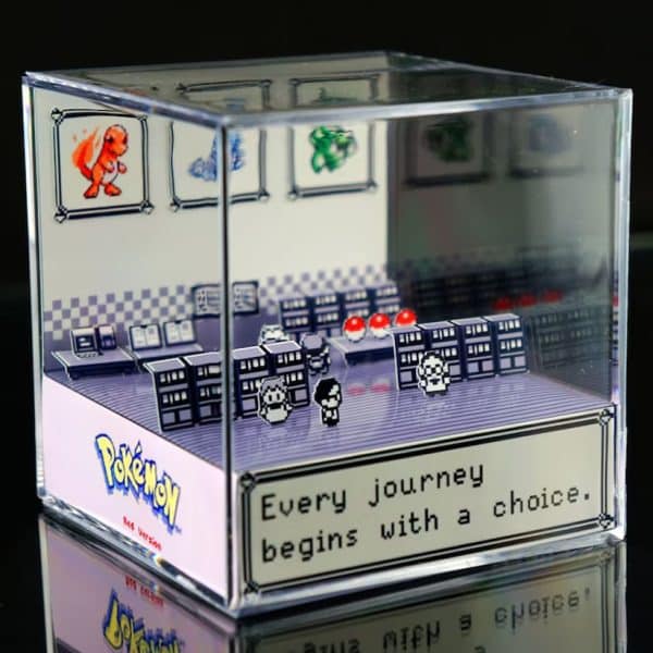 Pokemon 3D Diorama Cubes