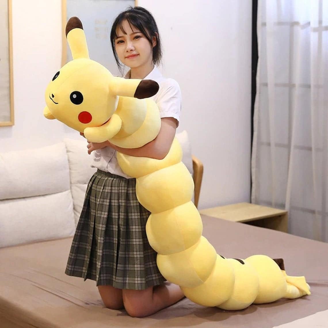 Pikachu Centipede Plush