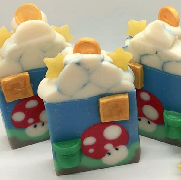 Super Mario Bros Soap Bars