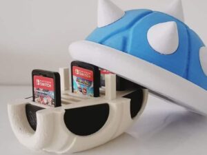 Mario Kart Blue Shell Switch Cartridge Holder