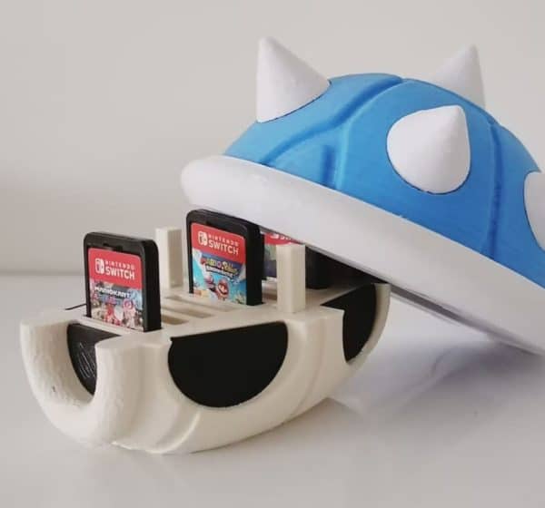 Mario Kart Blue Shell Switch Cartridge Holder